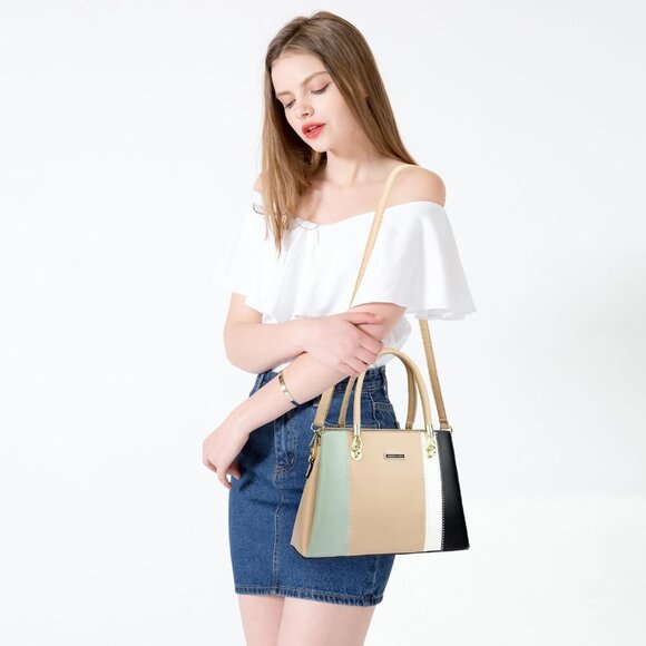 Women Purses and Handbags Top Handle Satchel Shoulder Bags Messenger Tote Bag fo - Picture 2 of 6